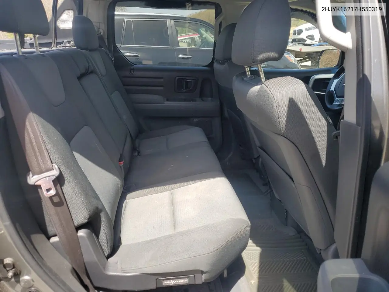 2007 Honda Ridgeline Rt VIN: 2HJYK16217H550319 Lot: 55017645