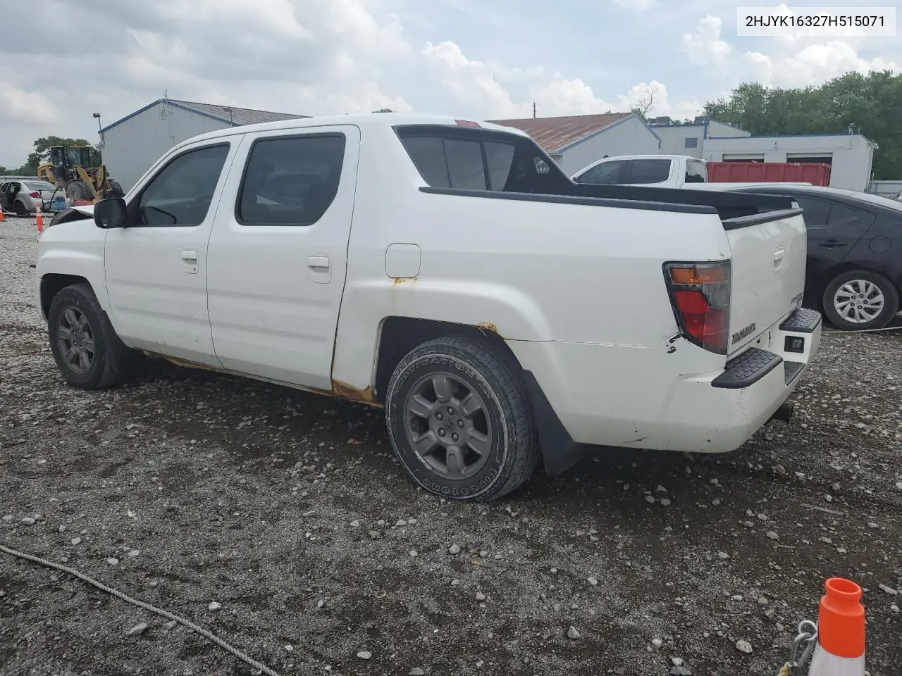 2007 Honda Ridgeline Rtx VIN: 2HJYK16327H515071 Lot: 60104105