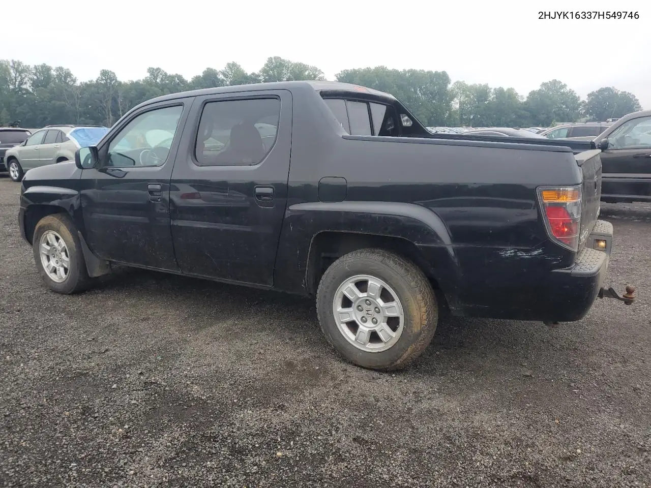 2007 Honda Ridgeline Rtx VIN: 2HJYK16337H549746 Lot: 62953335