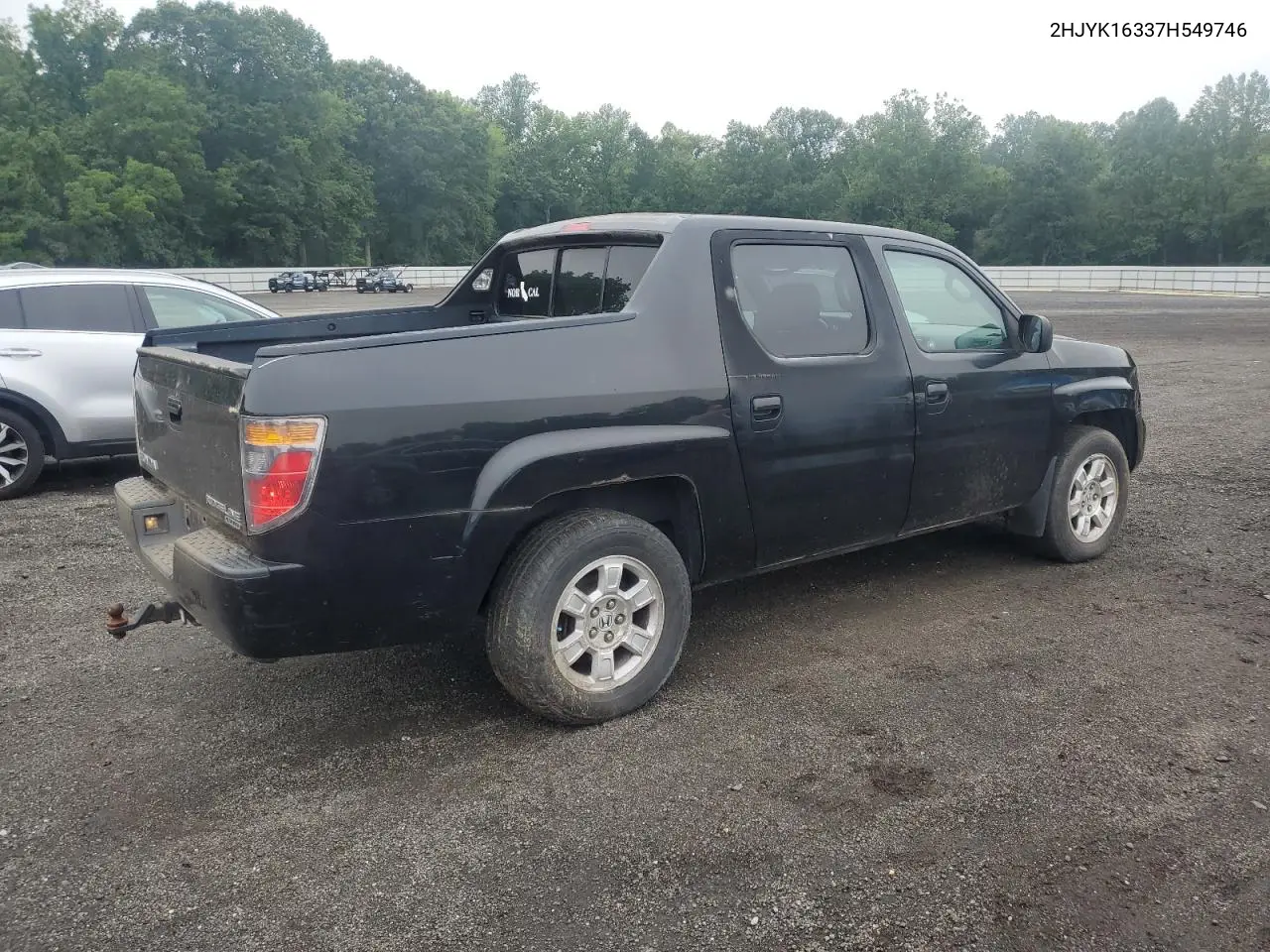 2007 Honda Ridgeline Rtx VIN: 2HJYK16337H549746 Lot: 62953335