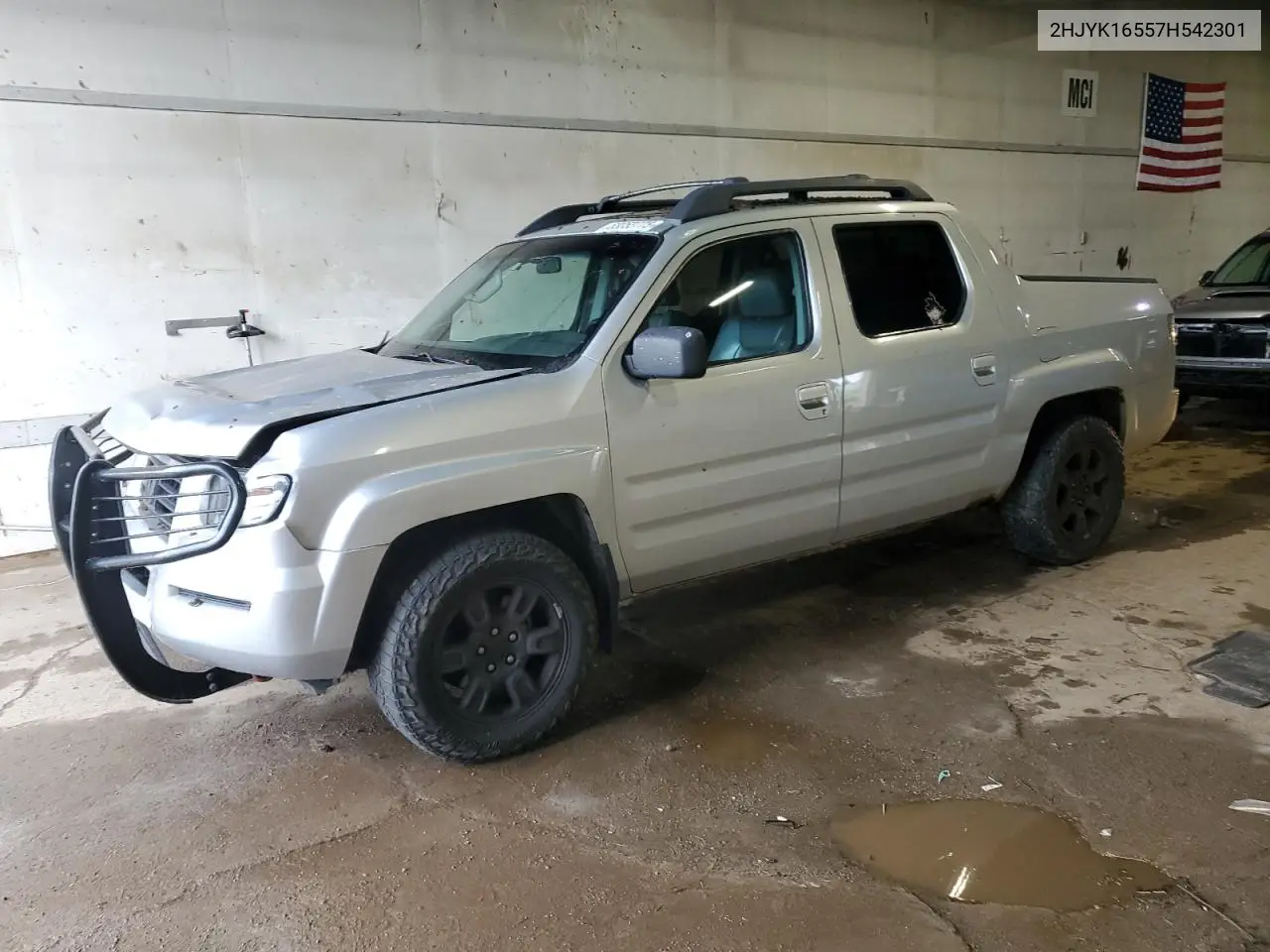 2007 Honda Ridgeline Rtl VIN: 2HJYK16557H542301 Lot: 63053775