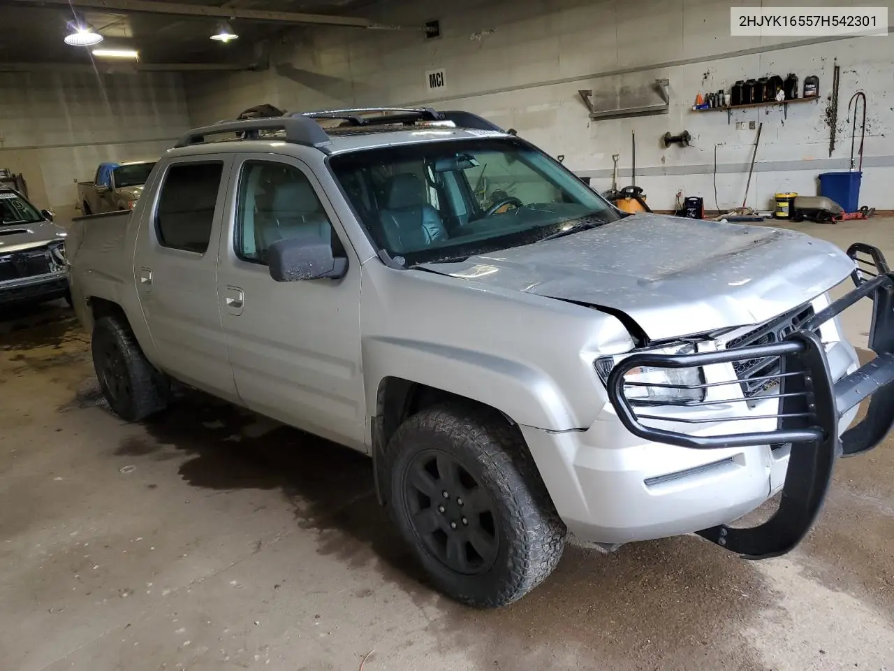 2007 Honda Ridgeline Rtl VIN: 2HJYK16557H542301 Lot: 63053775