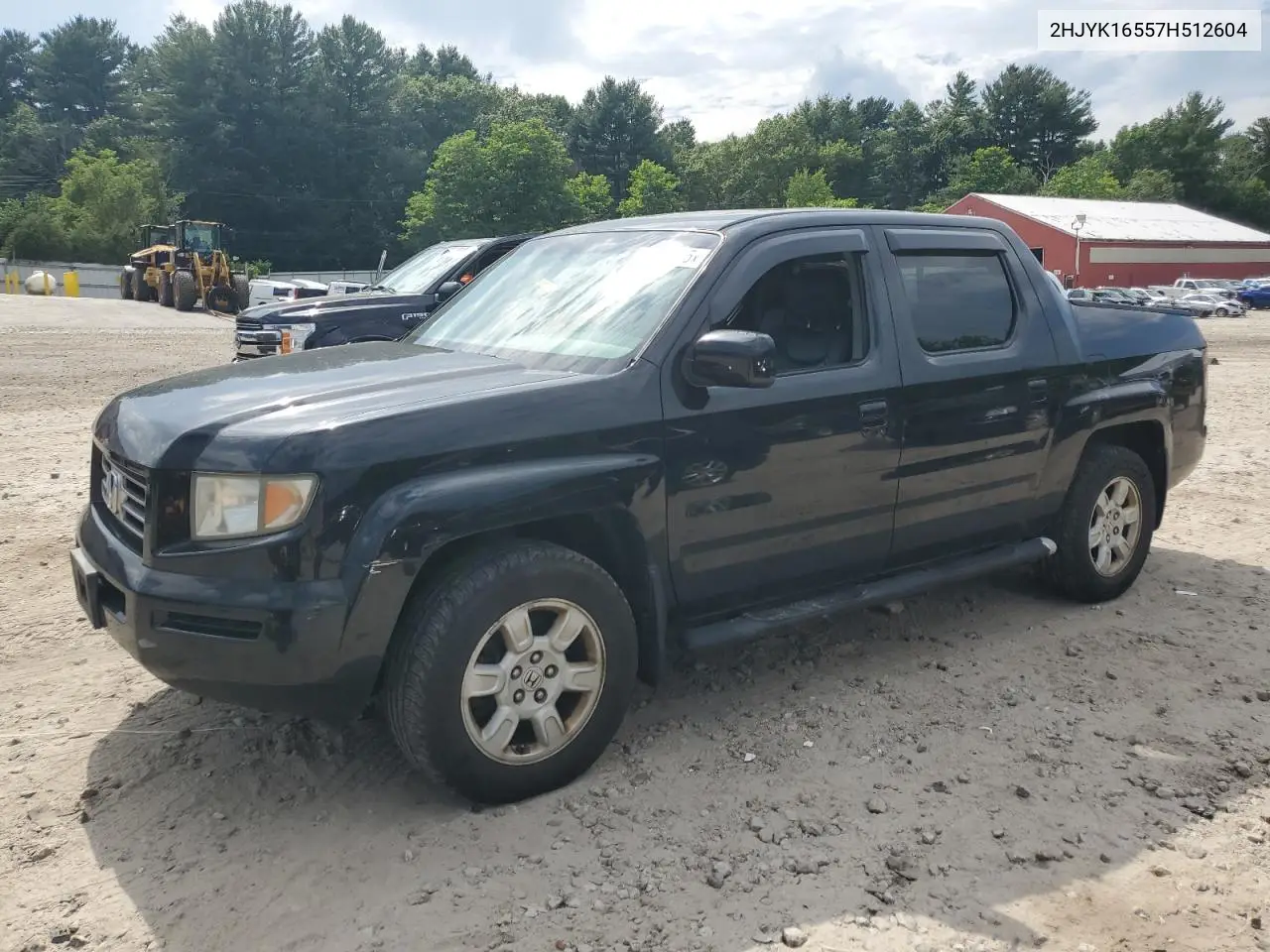 2007 Honda Ridgeline Rtl VIN: 2HJYK16557H512604 Lot: 63397885