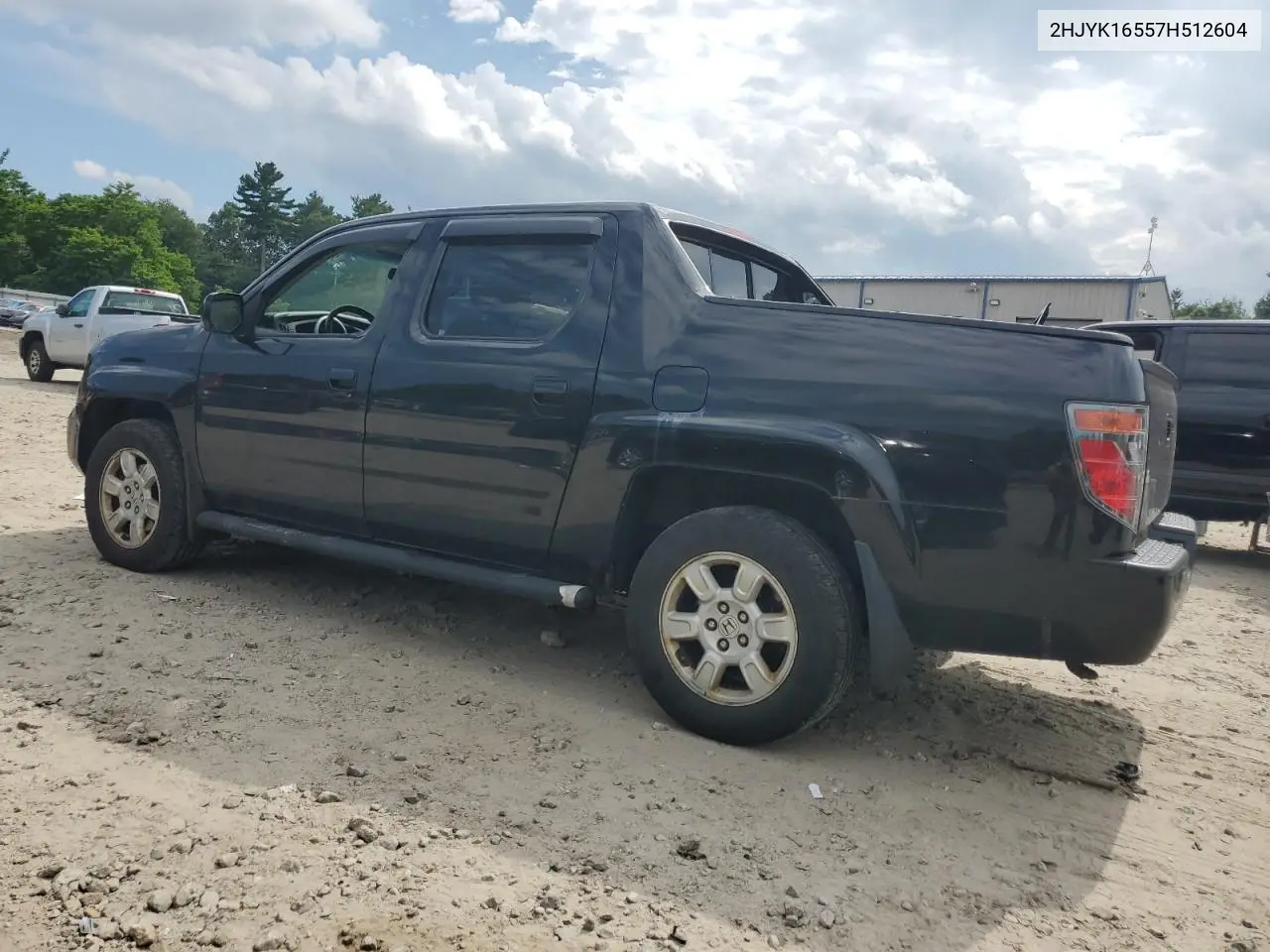 2007 Honda Ridgeline Rtl VIN: 2HJYK16557H512604 Lot: 63397885
