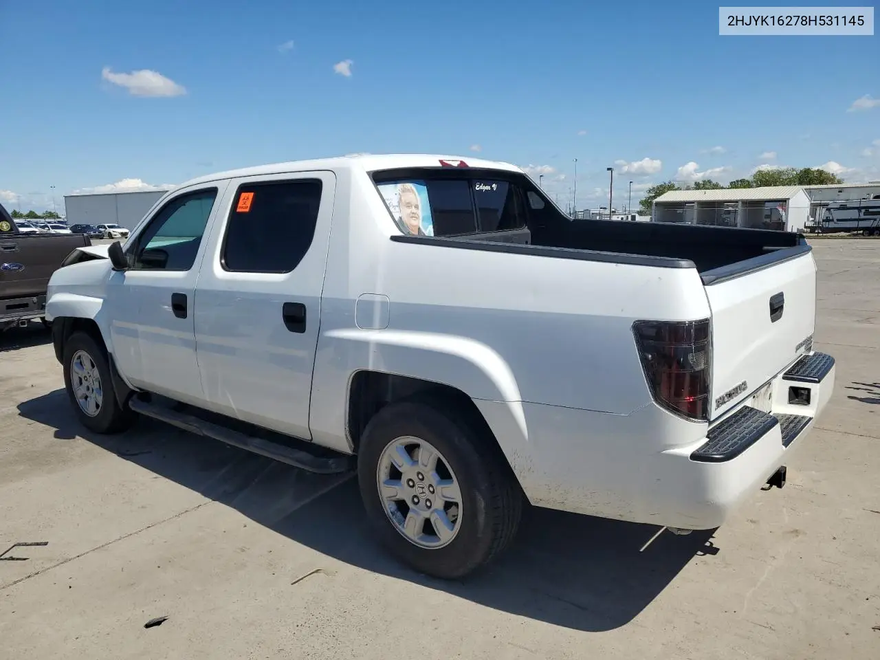2008 Honda Ridgeline Rt VIN: 2HJYK16278H531145 Lot: 51677525