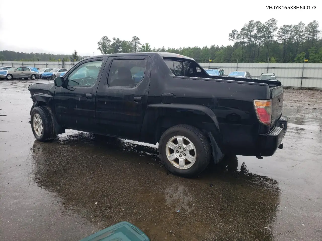 2008 Honda Ridgeline Rtl VIN: 2HJYK165X8H540173 Lot: 56514505