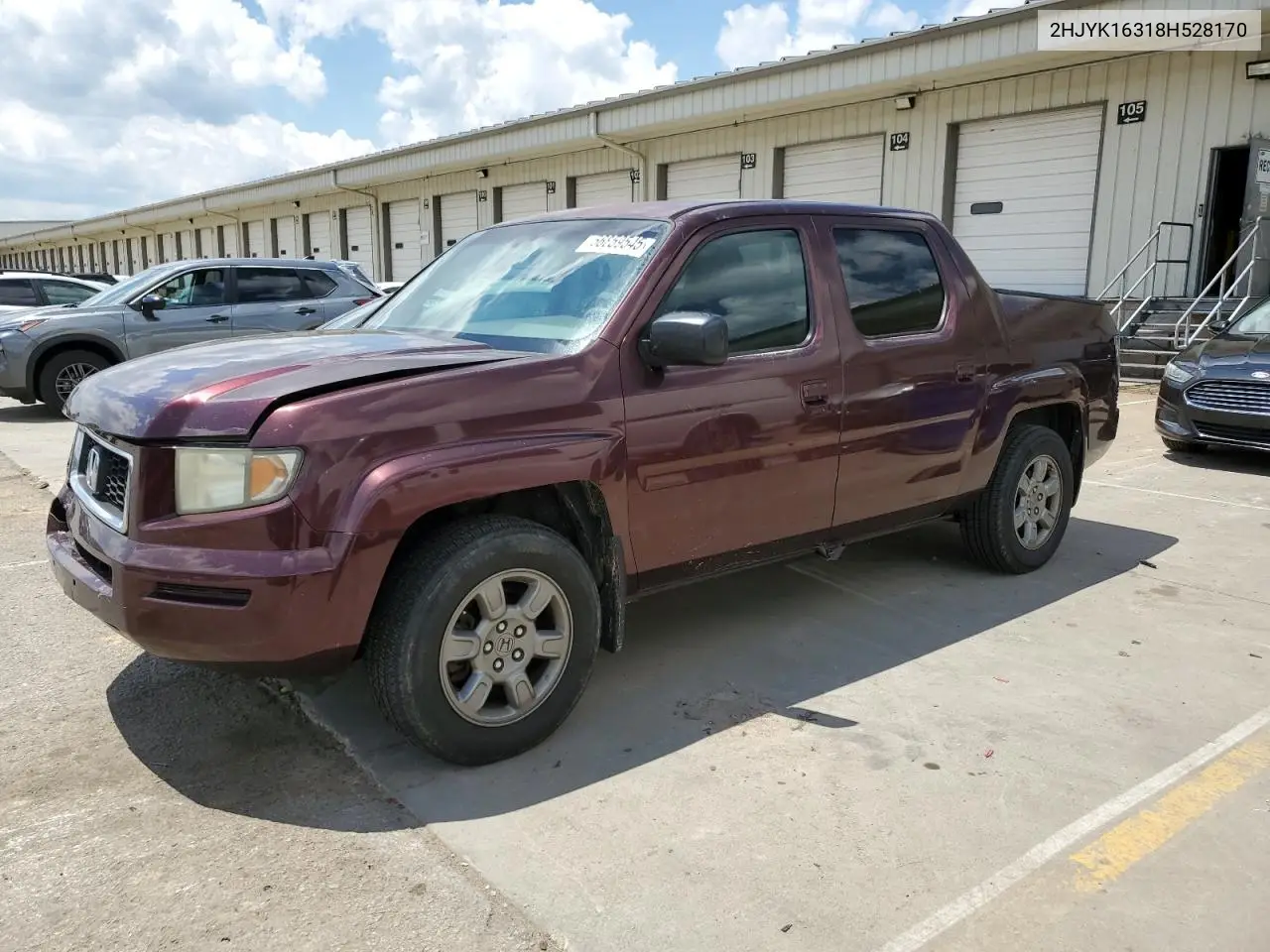 2008 Honda Ridgeline Rtx VIN: 2HJYK16318H528170 Lot: 56859545