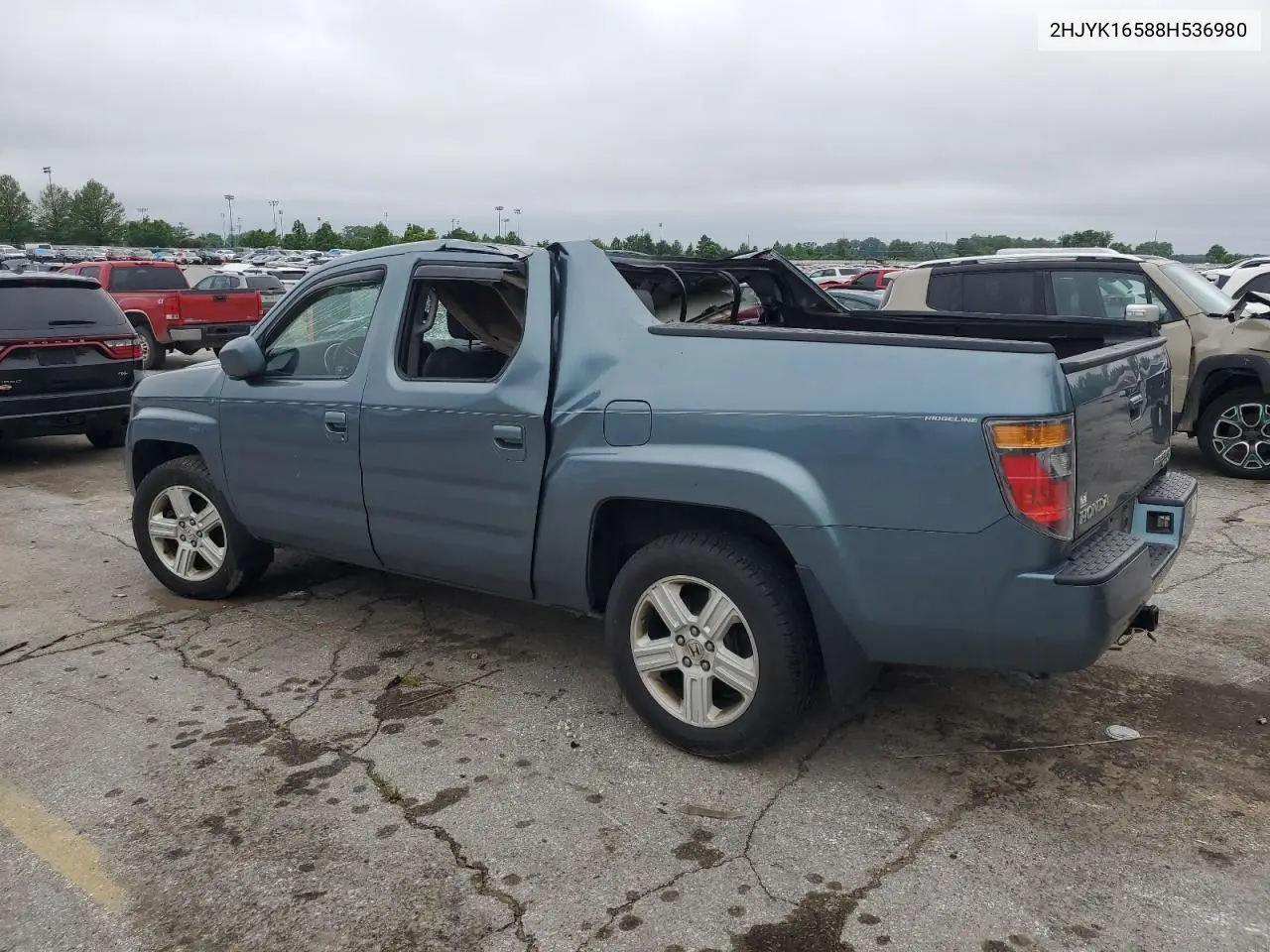 2008 Honda Ridgeline Rtl VIN: 2HJYK16588H536980 Lot: 58858975