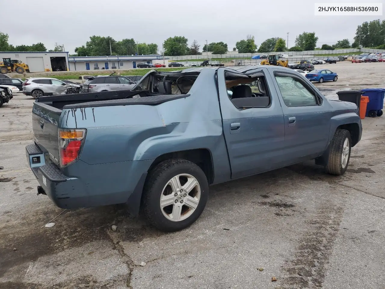 2008 Honda Ridgeline Rtl VIN: 2HJYK16588H536980 Lot: 58858975