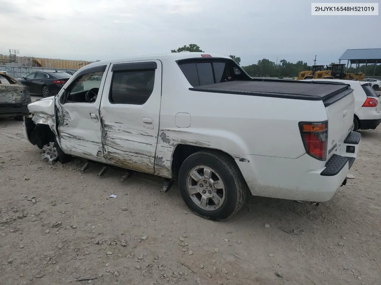 2008 Honda Ridgeline Rtl VIN: 2HJYK16548H521019 Lot: 60598235