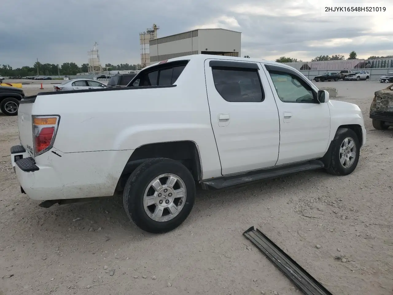 2008 Honda Ridgeline Rtl VIN: 2HJYK16548H521019 Lot: 60598235