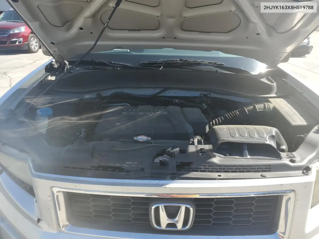 2008 Honda Ridgeline Rtx VIN: 2HJYK163X8H519788 Lot: 61500925