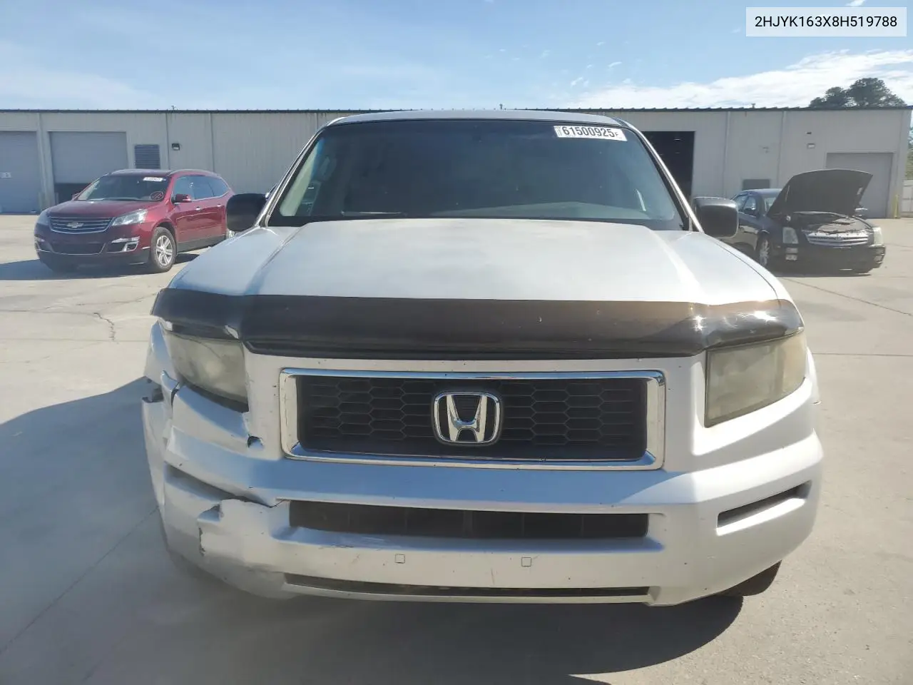 2008 Honda Ridgeline Rtx VIN: 2HJYK163X8H519788 Lot: 61500925