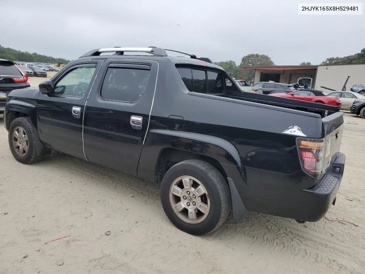2008 Honda Ridgeline Rtl VIN: 2HJYK165X8H529481 Lot: 62525925