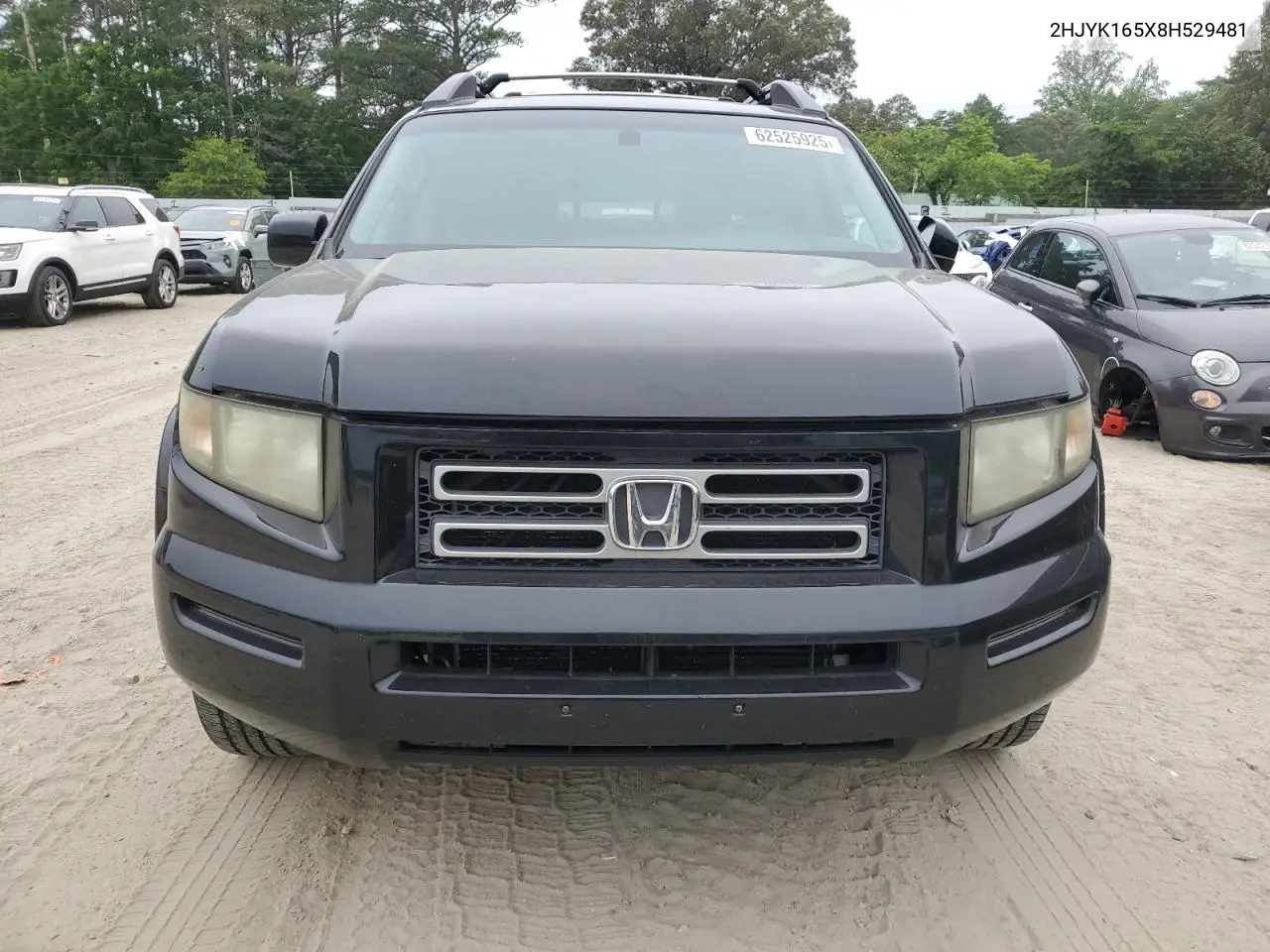 2008 Honda Ridgeline Rtl VIN: 2HJYK165X8H529481 Lot: 62525925