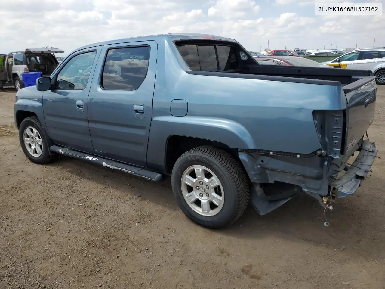 2008 Honda Ridgeline Rts VIN: 2HJYK16468H507162 Lot: 62891355