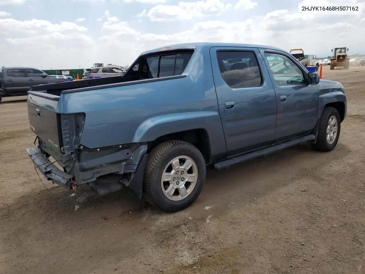 2008 Honda Ridgeline Rts VIN: 2HJYK16468H507162 Lot: 62891355