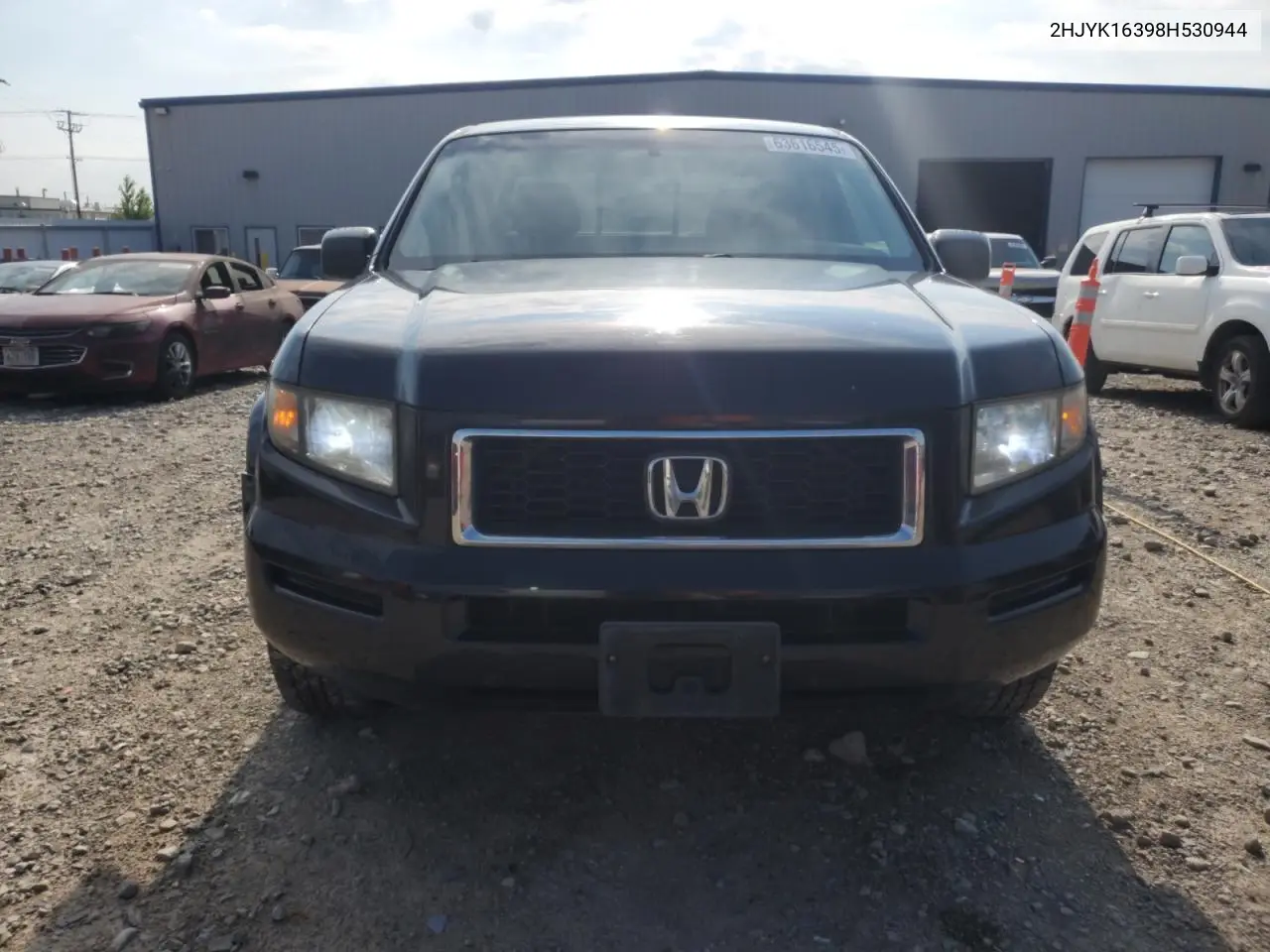 2008 Honda Ridgeline Rtx VIN: 2HJYK16398H530944 Lot: 63616545