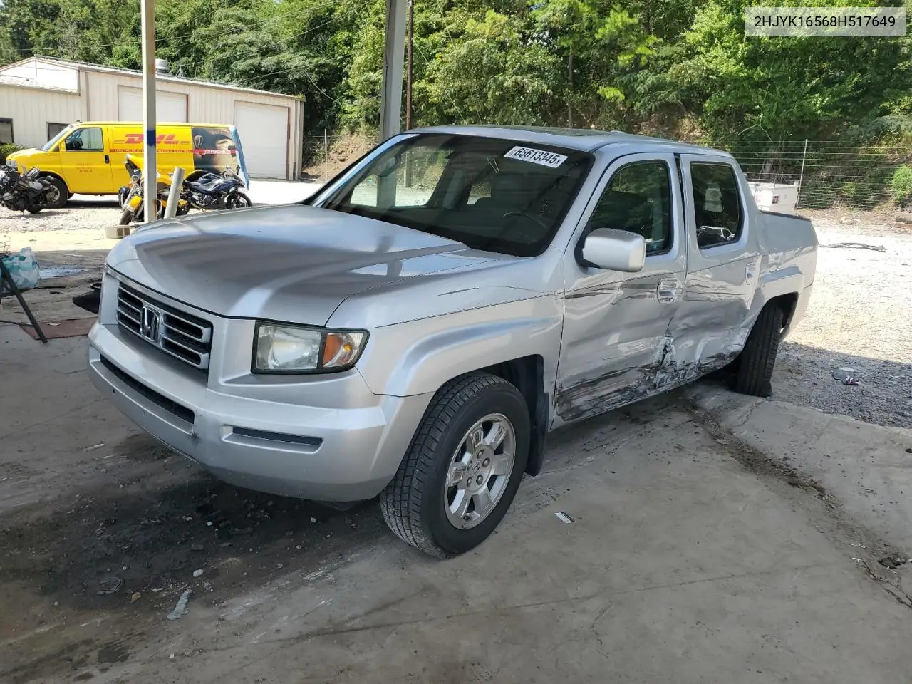 2008 Honda Ridgeline Rtl VIN: 2HJYK16568H517649 Lot: 65613345