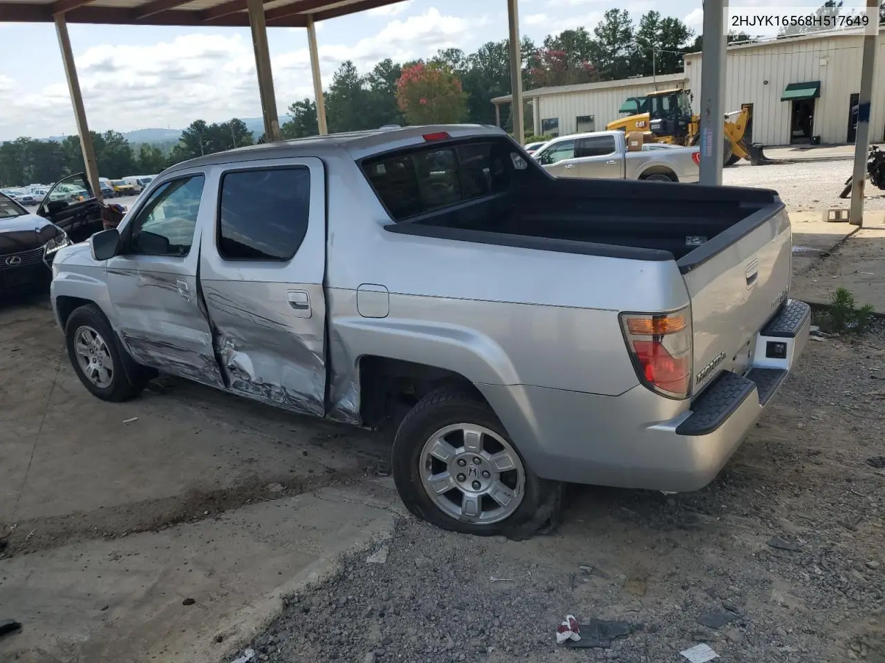2008 Honda Ridgeline Rtl VIN: 2HJYK16568H517649 Lot: 65613345