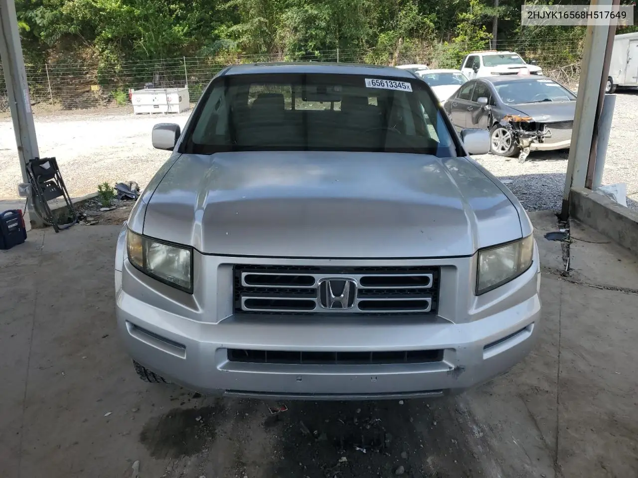 2008 Honda Ridgeline Rtl VIN: 2HJYK16568H517649 Lot: 65613345