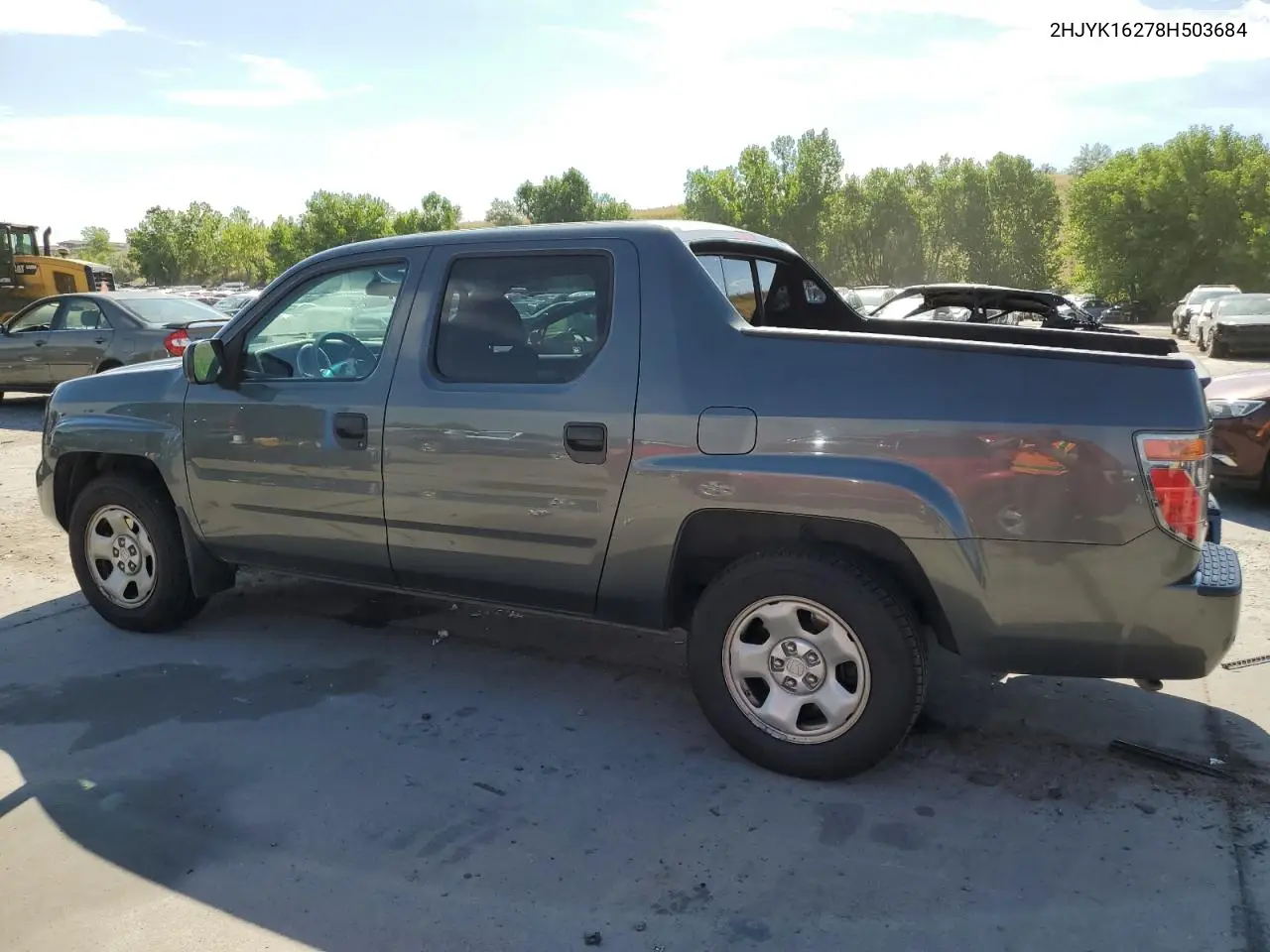 2008 Honda Ridgeline Rt VIN: 2HJYK16278H503684 Lot: 66098395