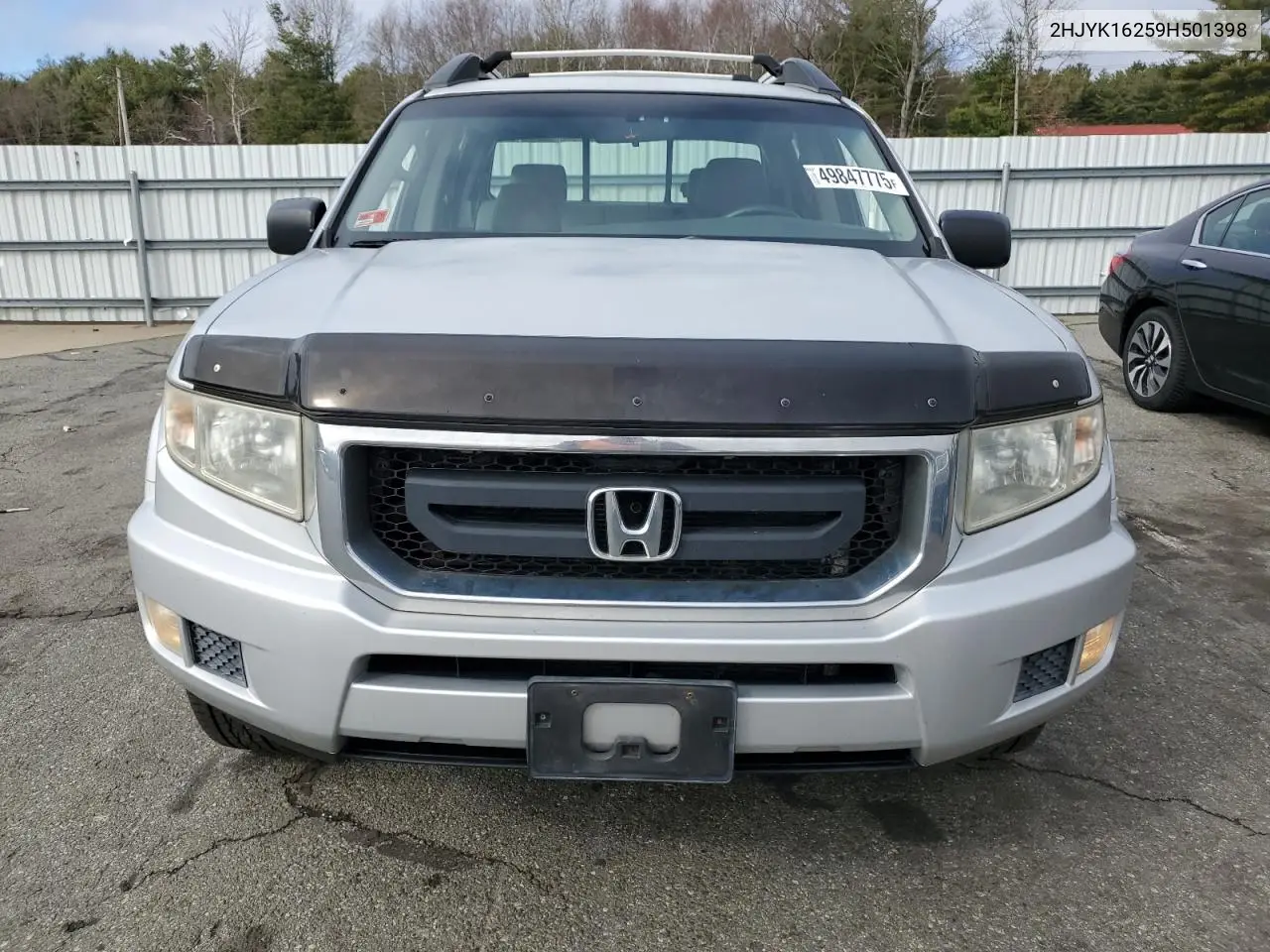 2009 Honda Ridgeline Rt VIN: 2HJYK16259H501398 Lot: 49847775