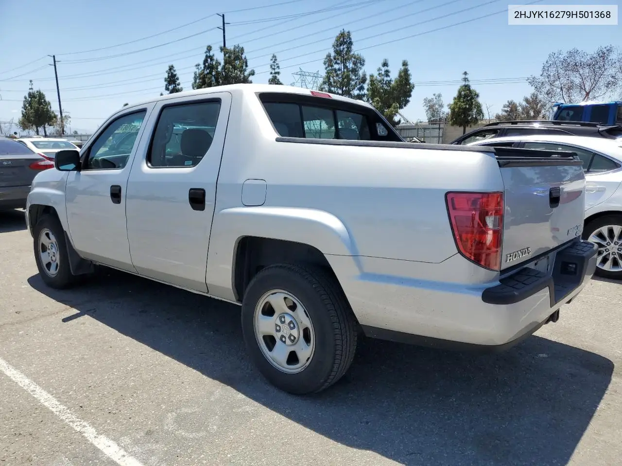 2009 Honda Ridgeline Rt VIN: 2HJYK16279H501368 Lot: 57087995