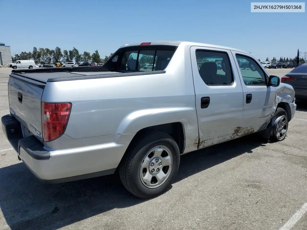 2009 Honda Ridgeline Rt VIN: 2HJYK16279H501368 Lot: 57087995