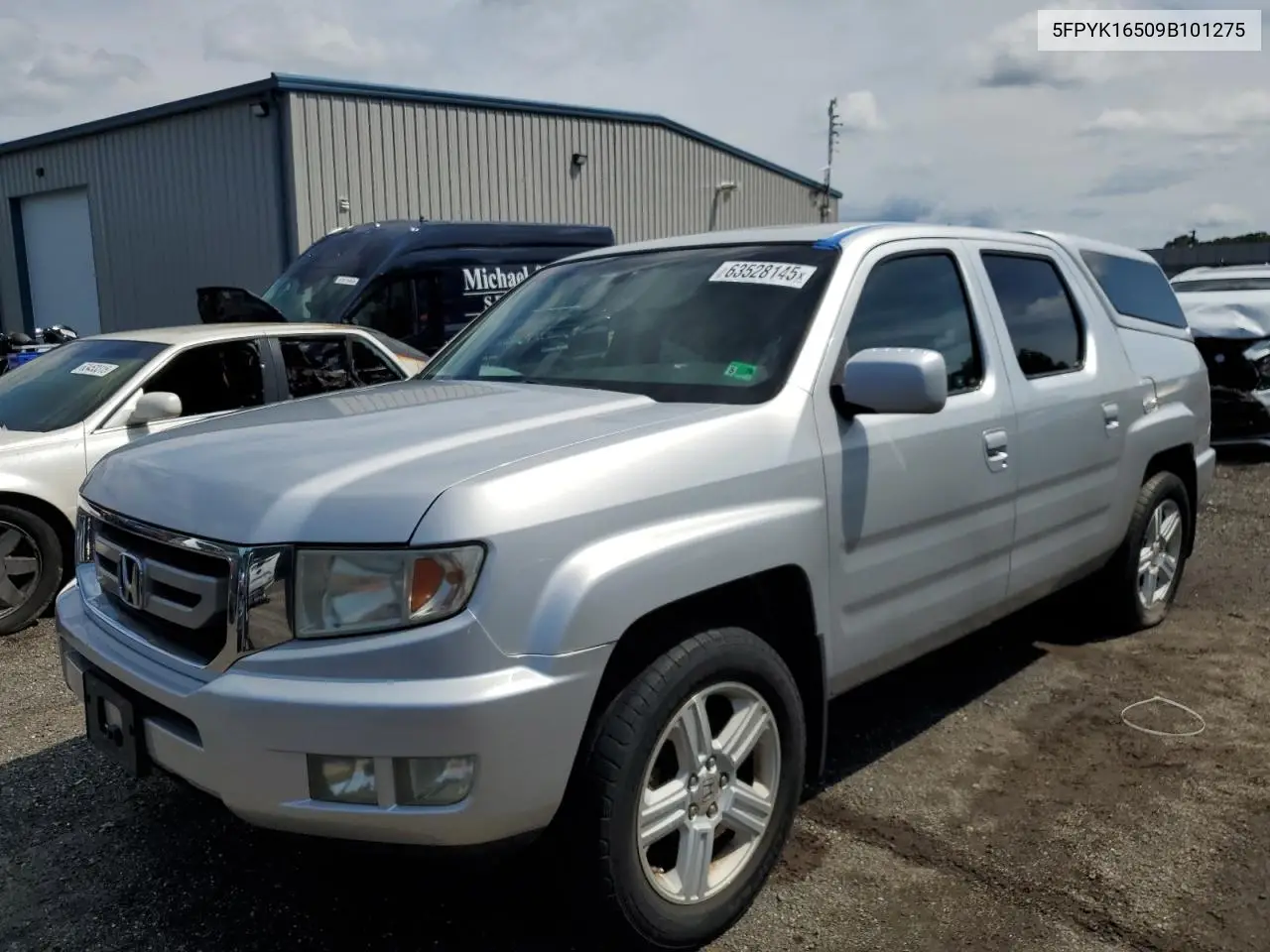 2009 Honda Ridgeline Rtl VIN: 5FPYK16509B101275 Lot: 63528145