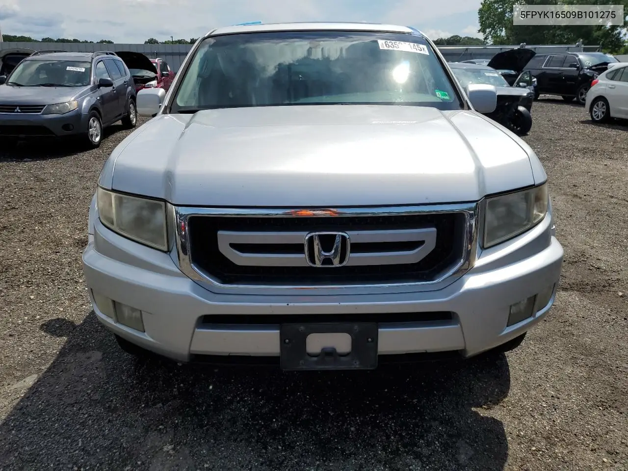 2009 Honda Ridgeline Rtl VIN: 5FPYK16509B101275 Lot: 63528145