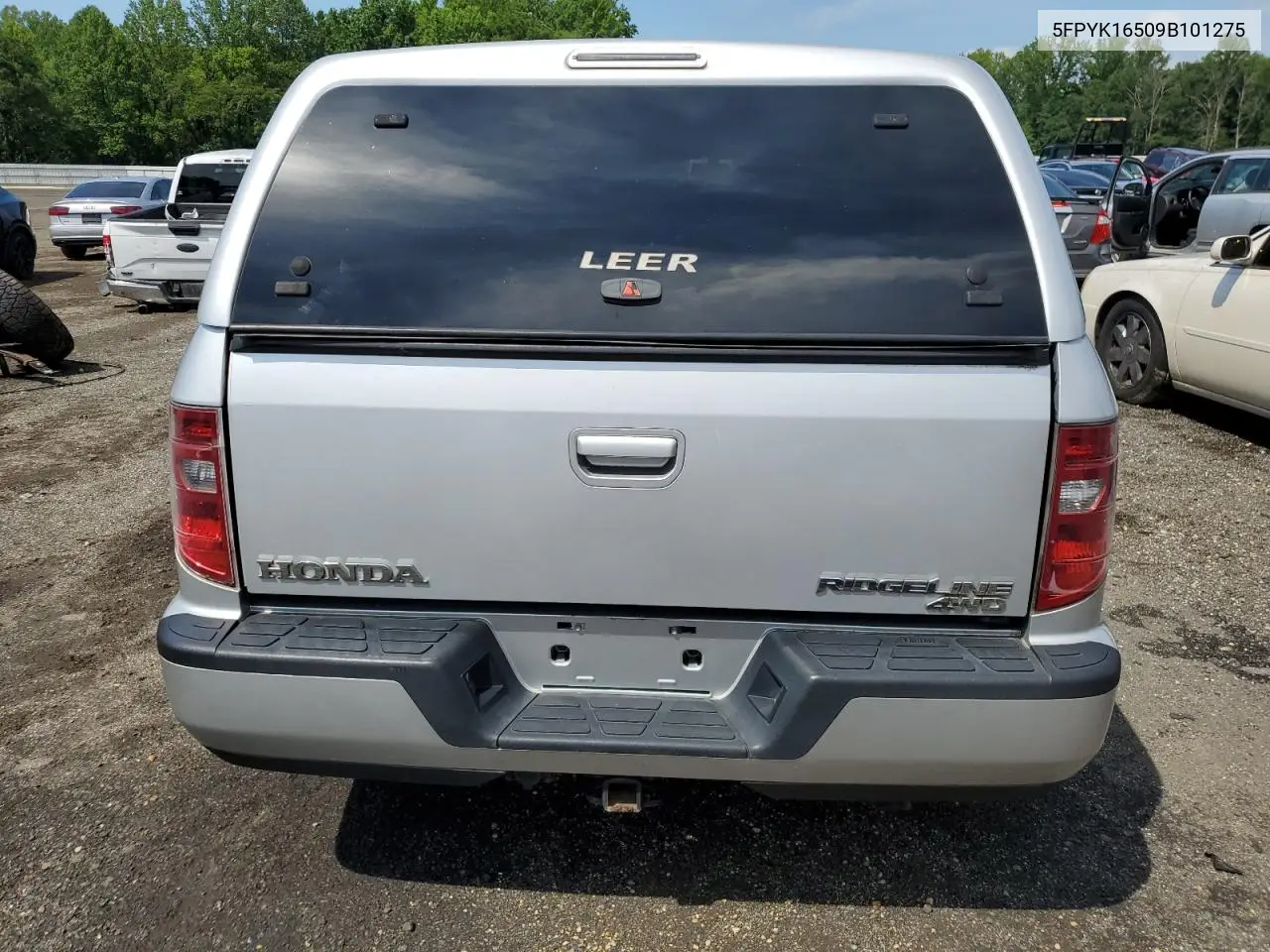2009 Honda Ridgeline Rtl VIN: 5FPYK16509B101275 Lot: 63528145