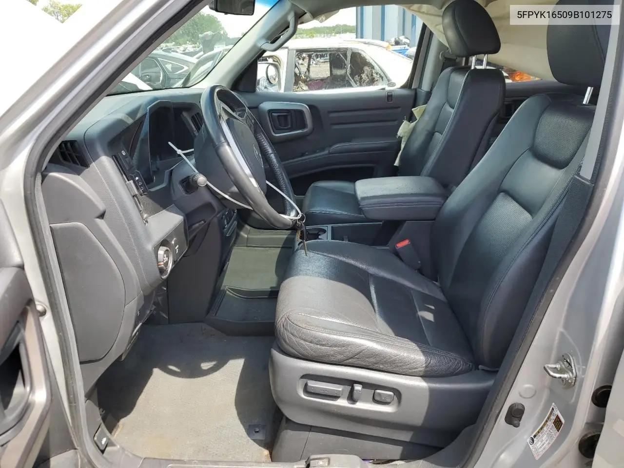 2009 Honda Ridgeline Rtl VIN: 5FPYK16509B101275 Lot: 63528145