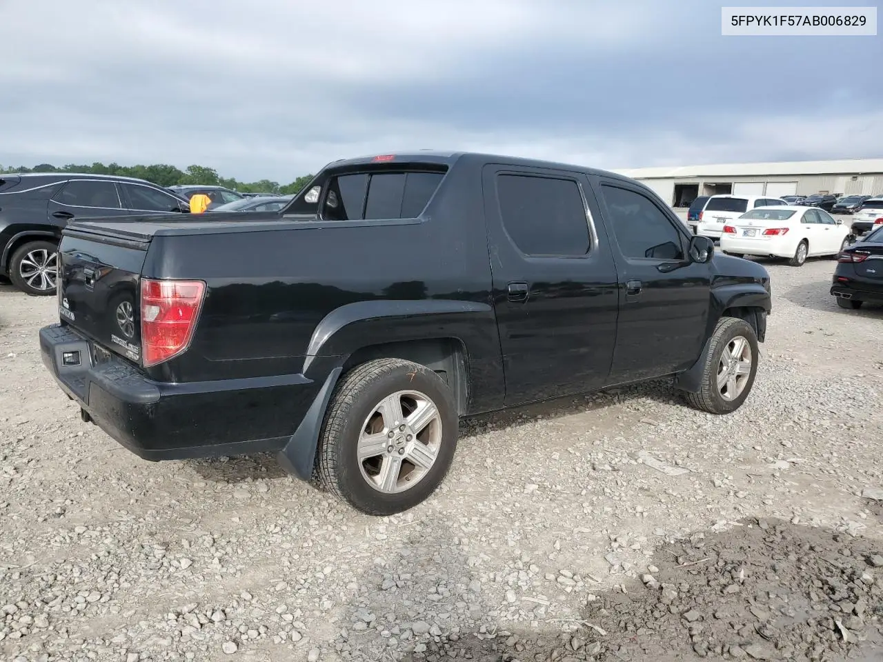 2010 Honda Ridgeline Rtl VIN: 5FPYK1F57AB006829 Lot: 56051185