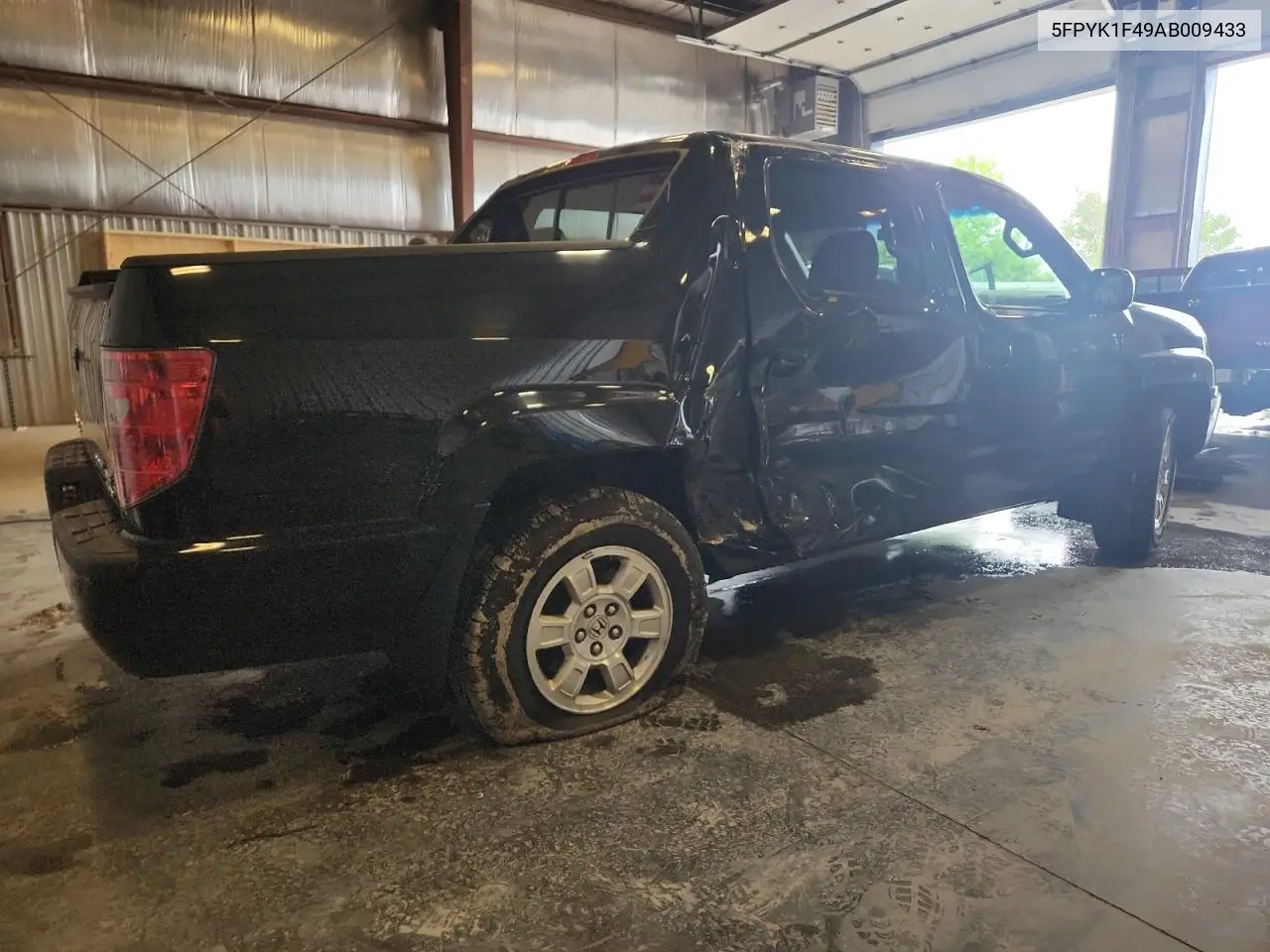2010 Honda Ridgeline Rts VIN: 5FPYK1F49AB009433 Lot: 62343665