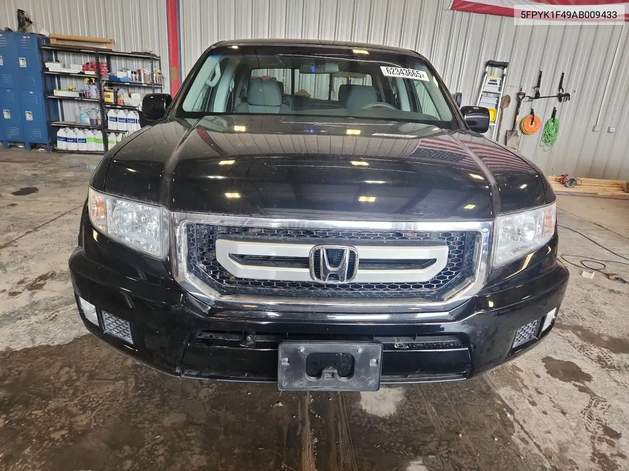 2010 Honda Ridgeline Rts VIN: 5FPYK1F49AB009433 Lot: 62343665