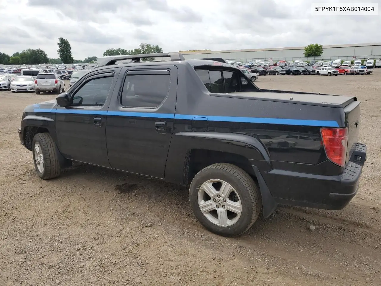 2010 Honda Ridgeline Rtl VIN: 5FPYK1F5XAB014004 Lot: 62848595