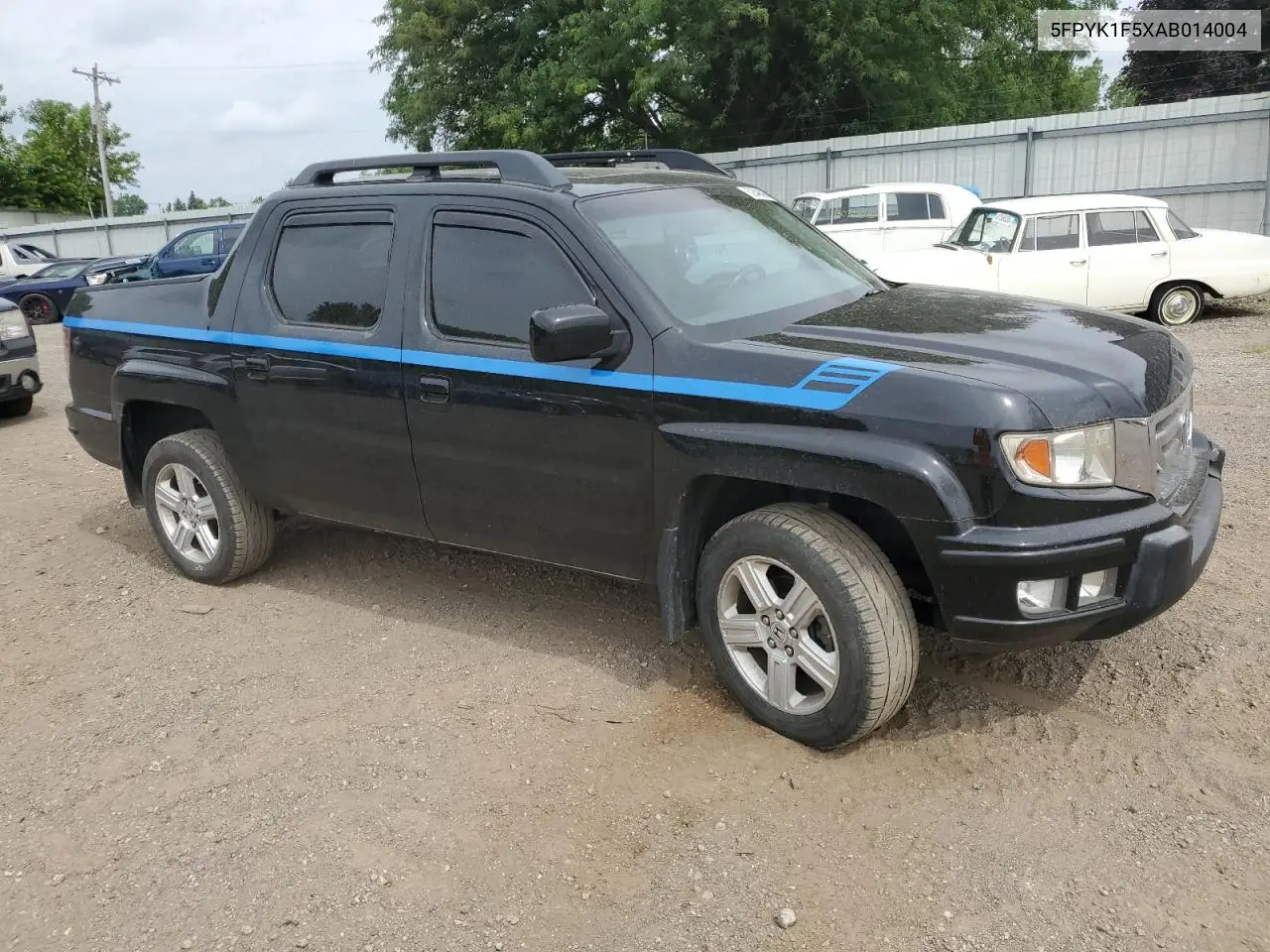 2010 Honda Ridgeline Rtl VIN: 5FPYK1F5XAB014004 Lot: 62848595