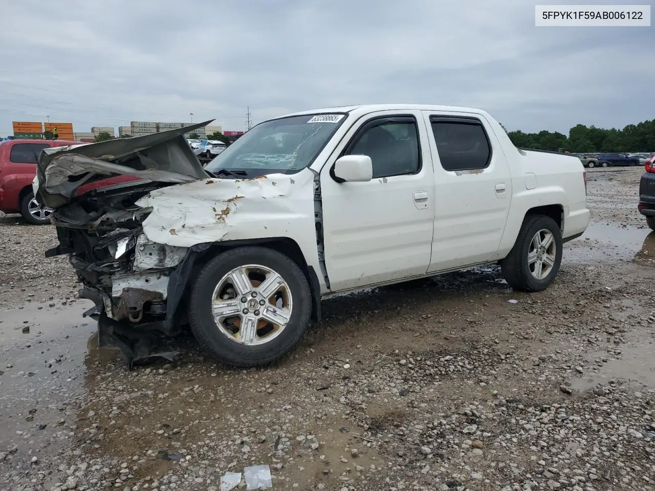 2010 Honda Ridgeline Rtl VIN: 5FPYK1F59AB006122 Lot: 63238865