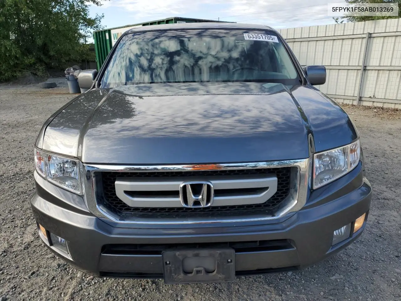 2010 Honda Ridgeline Rtl VIN: 5FPYK1F58AB013269 Lot: 63351705