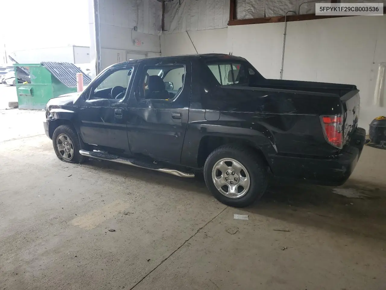 2012 Honda Ridgeline Rt VIN: 5FPYK1F29CB003536 Lot: 59789325
