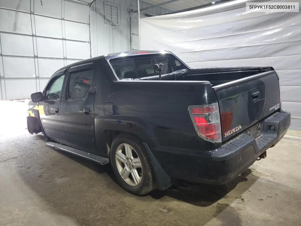 2012 Honda Ridgeline Rtl VIN: 5FPYK1F52CB003811 Lot: 61302695