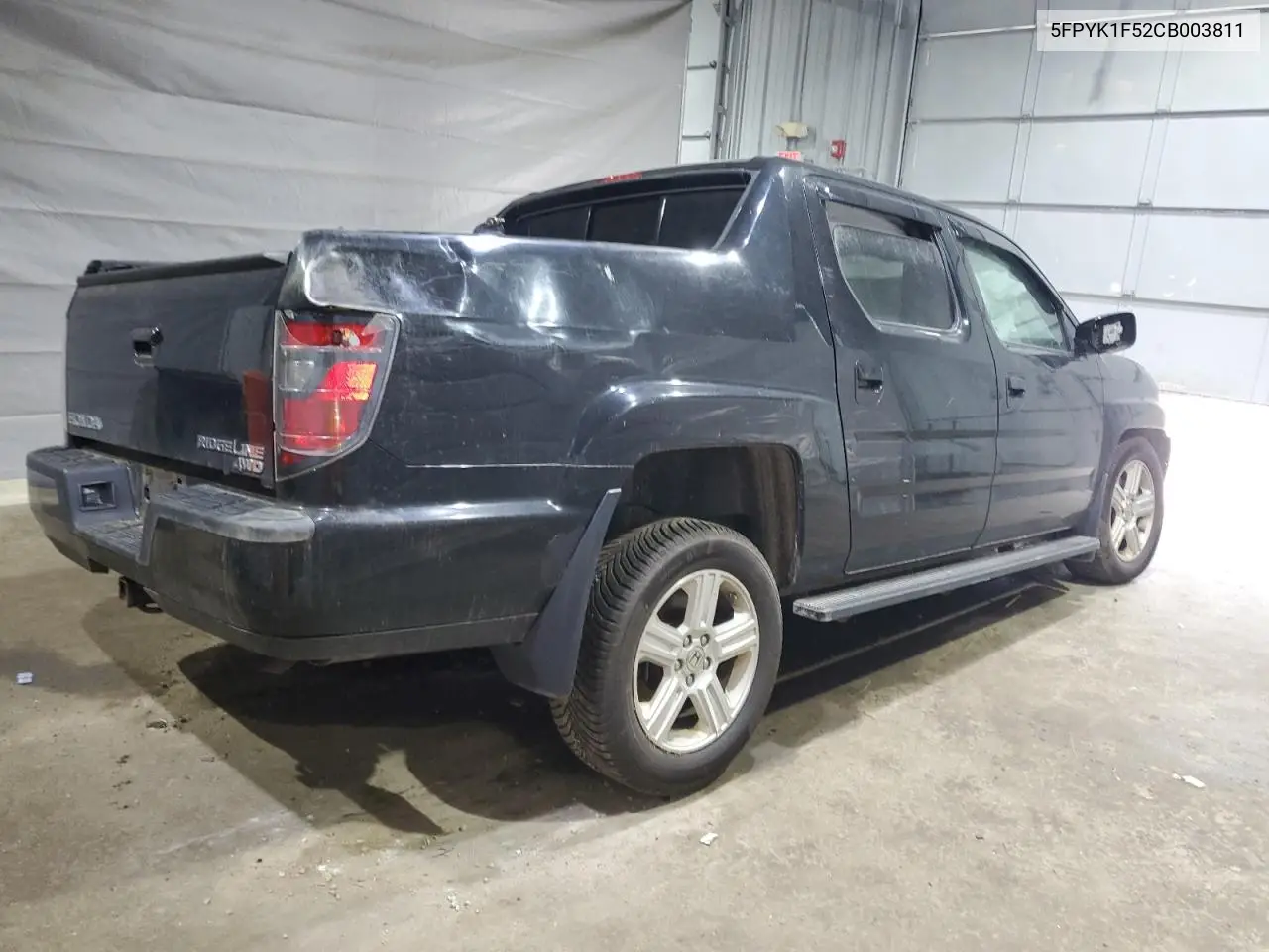 2012 Honda Ridgeline Rtl VIN: 5FPYK1F52CB003811 Lot: 61302695