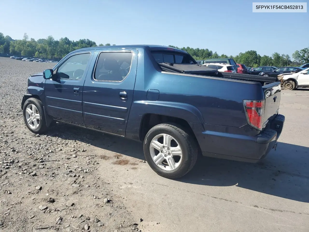 2012 Honda Ridgeline Rtl VIN: 5FPYK1F54CB452813 Lot: 62020825
