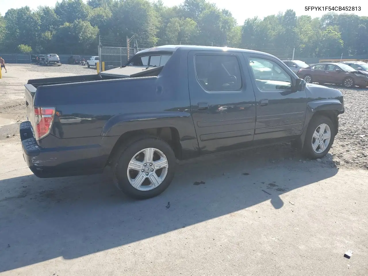 2012 Honda Ridgeline Rtl VIN: 5FPYK1F54CB452813 Lot: 62020825