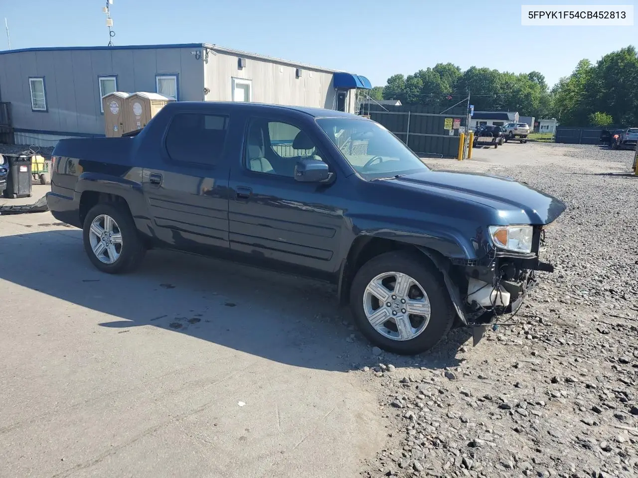 2012 Honda Ridgeline Rtl VIN: 5FPYK1F54CB452813 Lot: 62020825