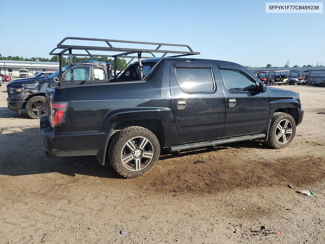 2012 Honda Ridgeline Sport VIN: 5FPYK1F77CB459238 Lot: 62516435