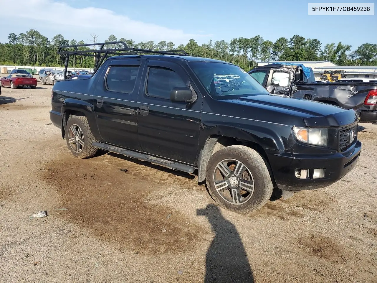 2012 Honda Ridgeline Sport VIN: 5FPYK1F77CB459238 Lot: 62516435