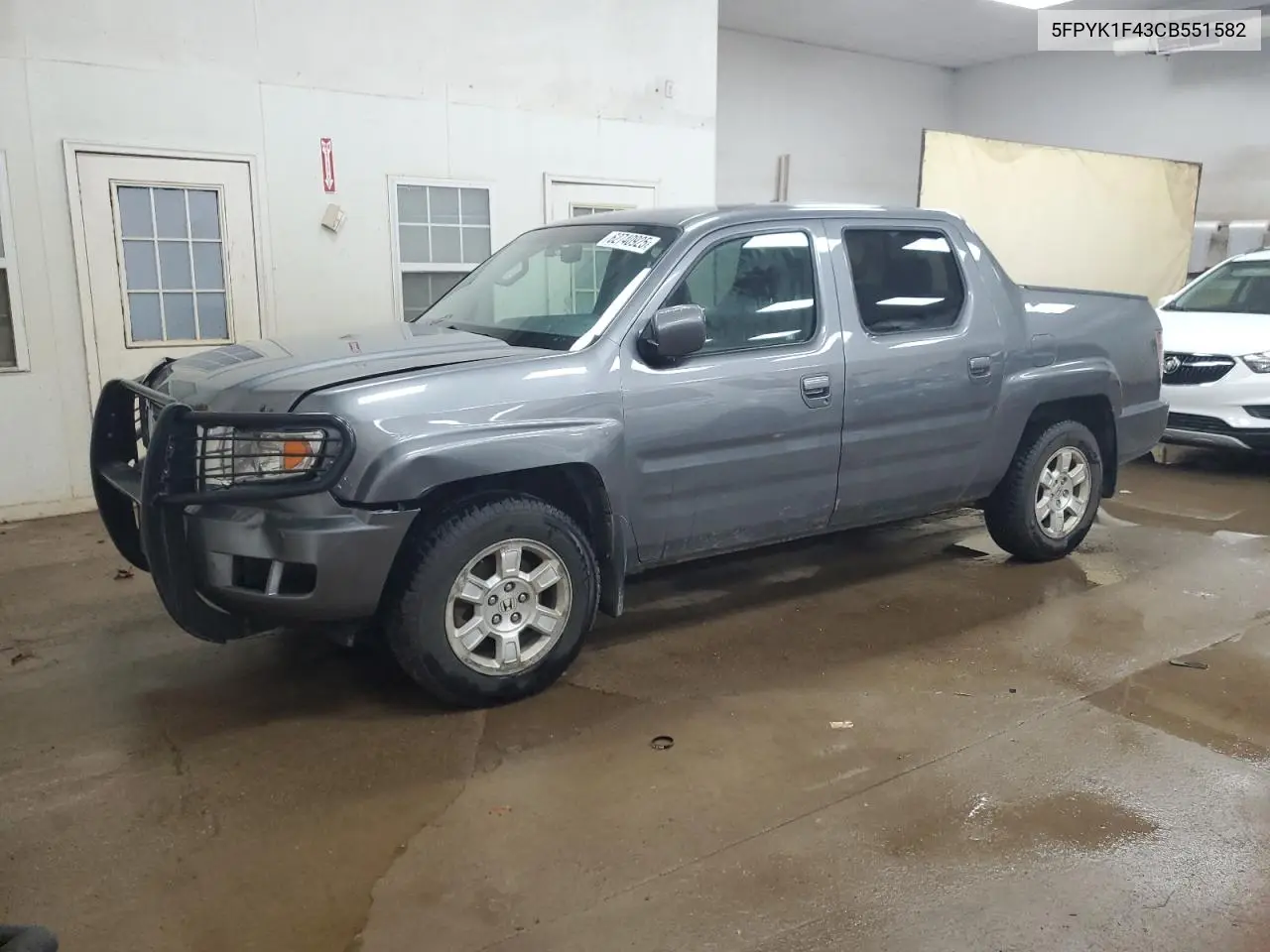 2012 Honda Ridgeline Rts VIN: 5FPYK1F43CB551582 Lot: 62740925