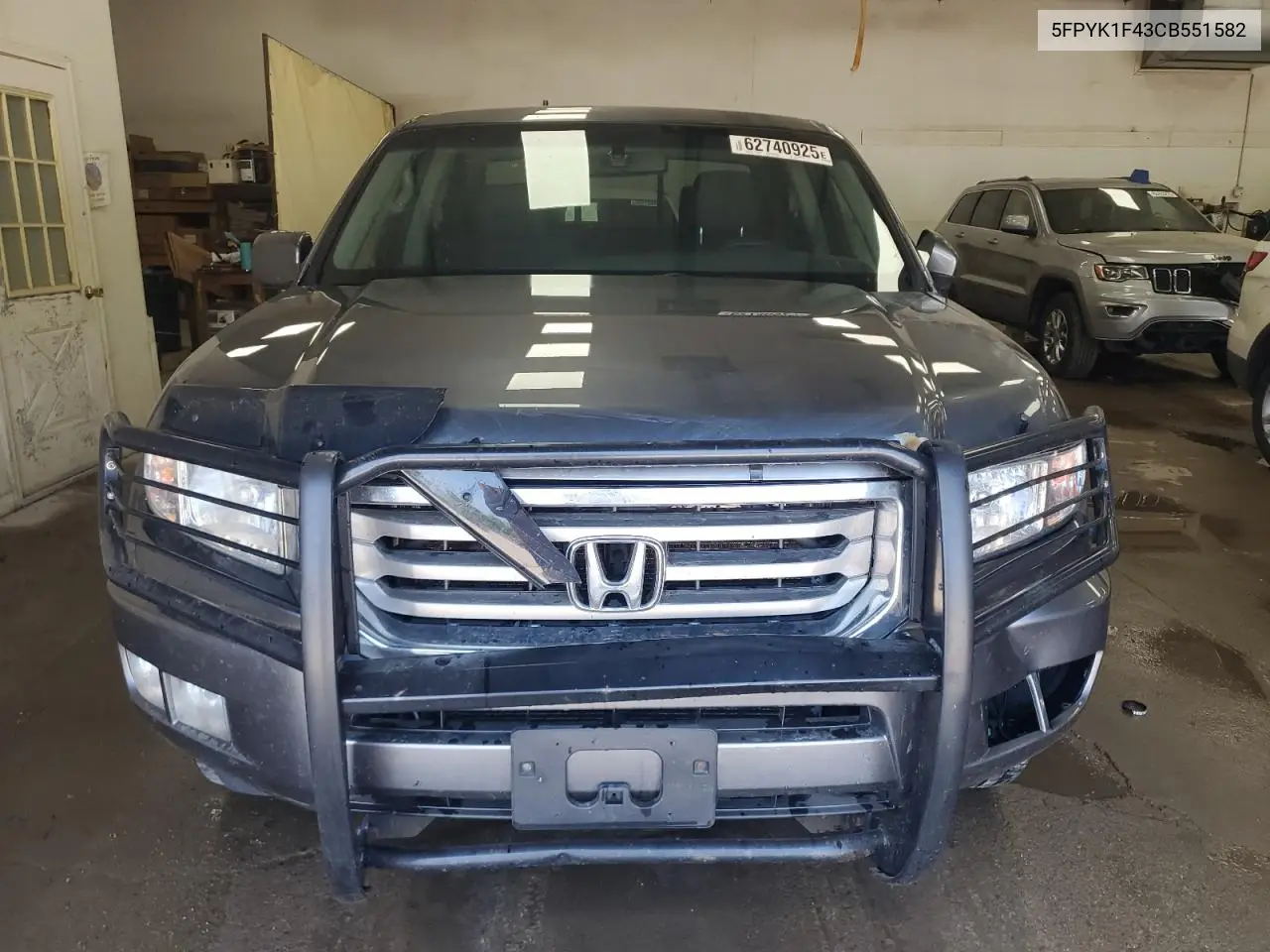 2012 Honda Ridgeline Rts VIN: 5FPYK1F43CB551582 Lot: 62740925